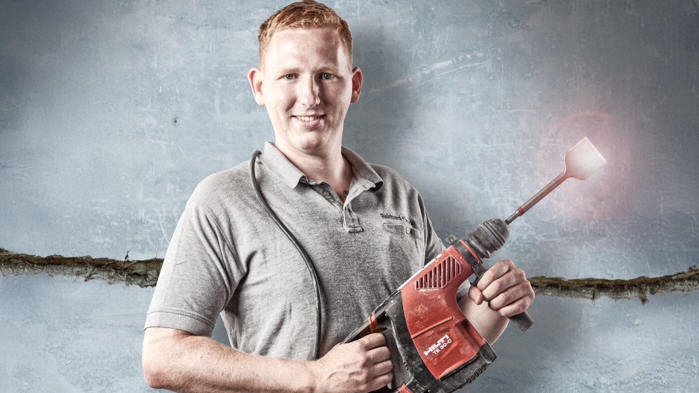 Business Portrait eines Unternehmers im Arbeitsumfeld