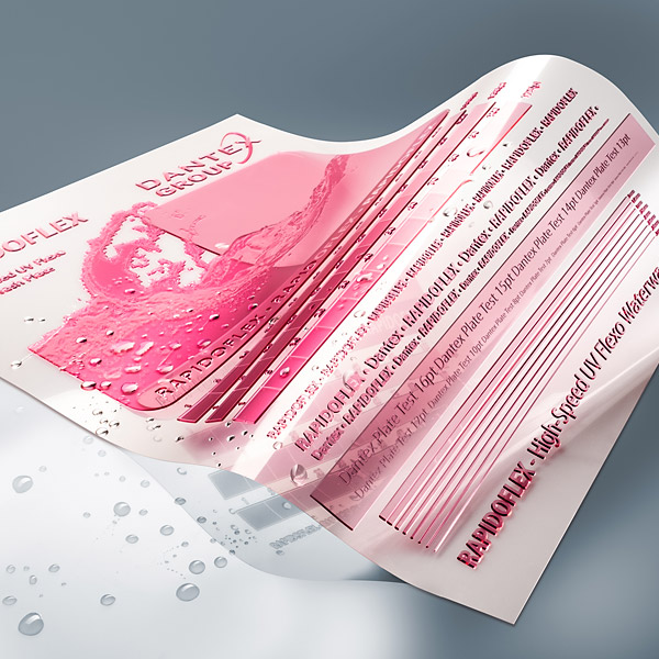 Industriefotografie: Flexodruckplatten für die Druckindustrie