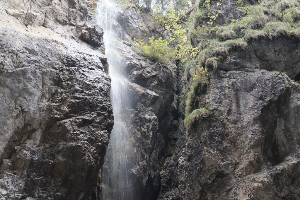 Wasserfall in der Rosengartenschlucht