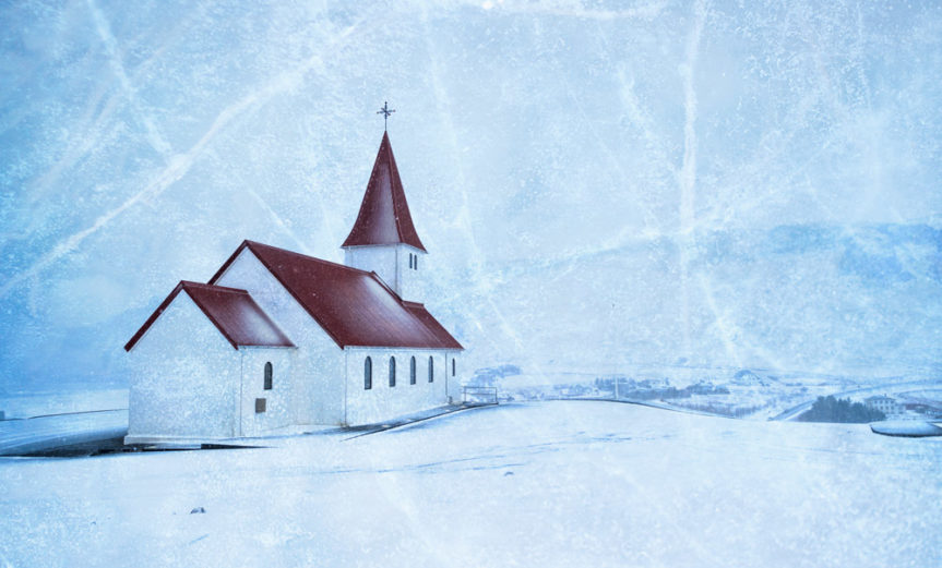 Die Kirche von Vik - Mindscapes